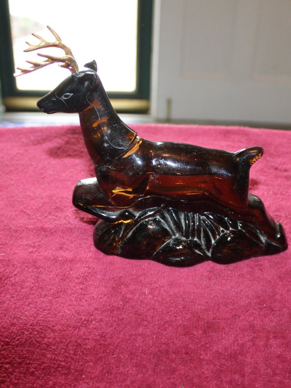 Vintage Avon "Ten Point Buck" decanter